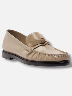 Alexandre Birman Women's Beige Clarita Laser Loafers Shoes Size EU:39.5 US:9.5